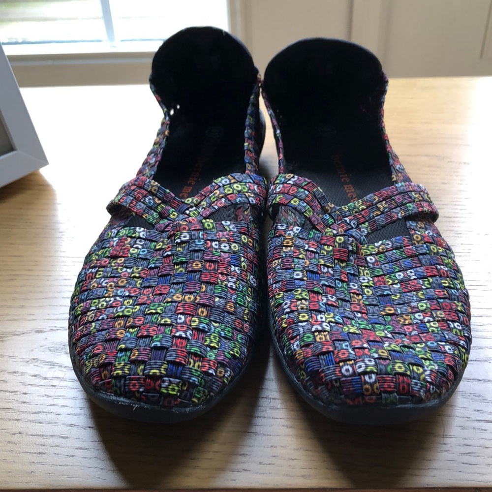 Bernie Mev stretchy slip-on shoes sz 41